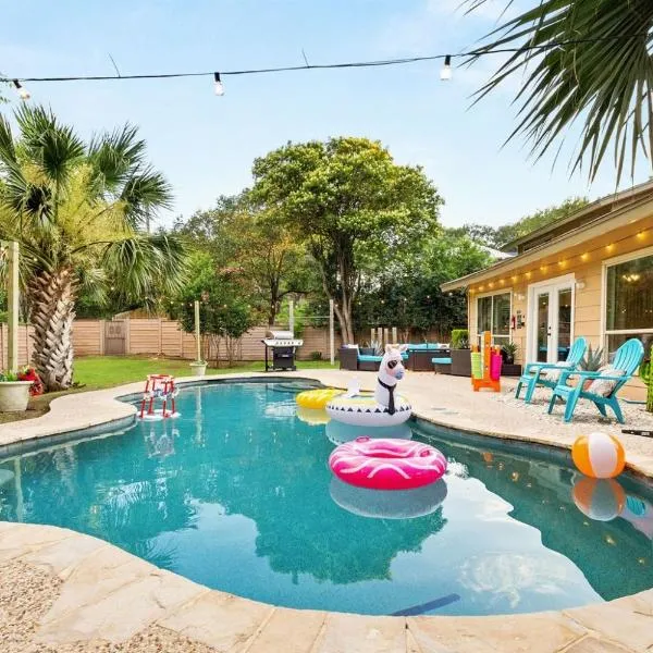 6BR Pool & Game Arcade Family Dog Friendly, hotel di San Antonio