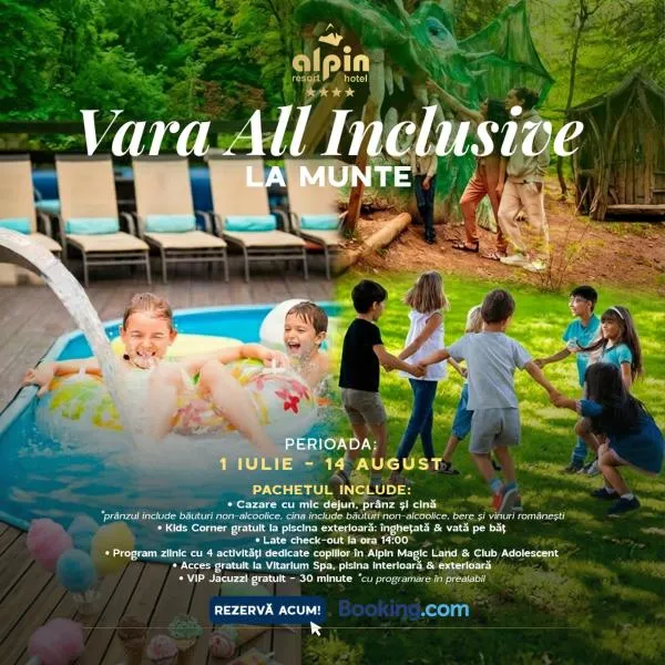 Alpin Resort Hotel, hotel en Poiana Brasov