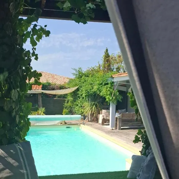 La Villa du Teich, viešbutis mieste Le Tešas