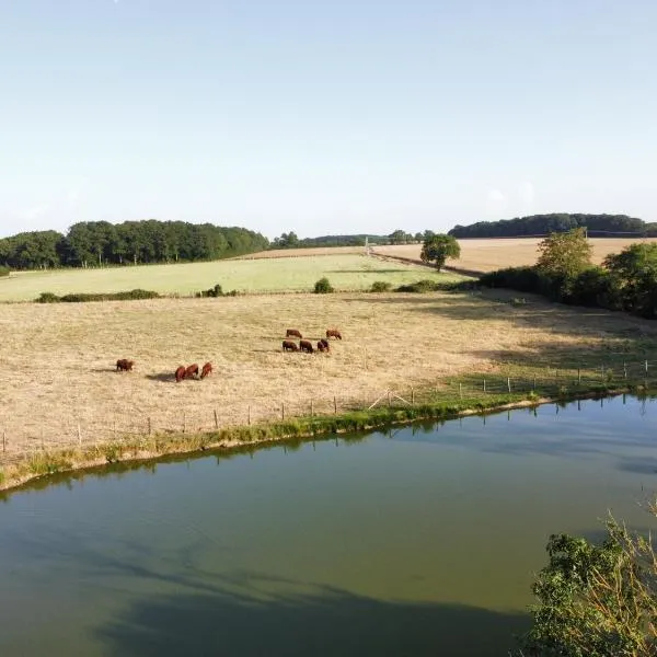 Paradis Nature, Étang, Pêche, Salle de Sport, 5min ville, hótel í Belhomert-Guéhouville