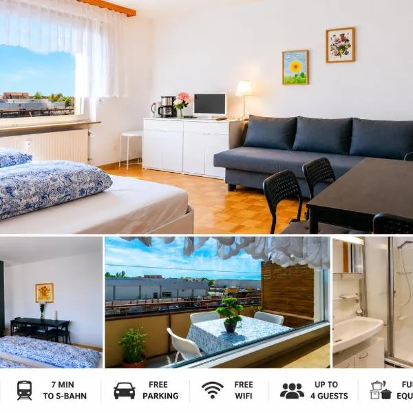 Cosystay Apartment Filderstadt near airport &Messe, hotel v mestu Filderstadt