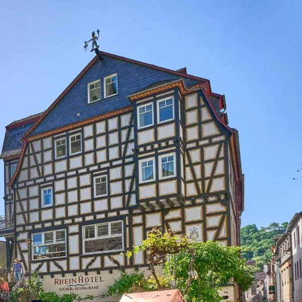 Rhein Hotel Bacharach und Stübers Restaurant, מלון בבכרך