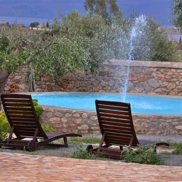 Viesnīca VILLA IN THE OLIVE TREES Galaxidi pilsētā Galaksidiona