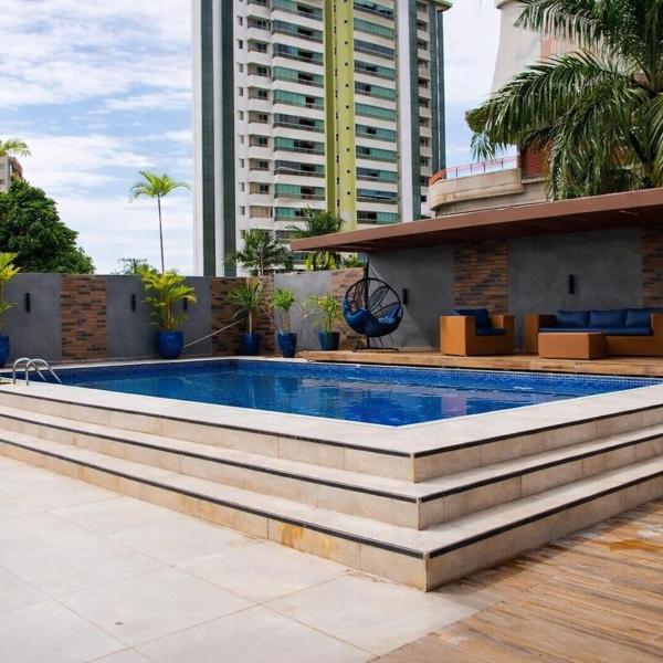 Studio premium em Goiânia - Piscina, academia e sauna - Foto 4