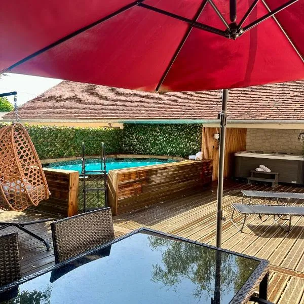 La Longère du Menuisier : Spa-Châteaux-Beauval, Hotel in Romorantin-Lanthenay