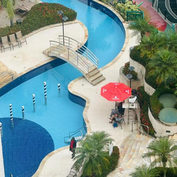 Z - BARRA DA TIJUCA COM LINDA VISTA MAR E LAGOA PARCIAL- ESTACIONAMENTO GRATUITO - LINDA PISCINA - ACADEMIA - BALSA PARA PRAIA - WIFI - RECEPÇÃO 24h - GO BARRA