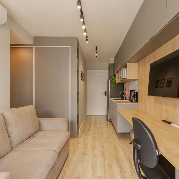 Studio com Piscina e Academia a 210 m do Metro - Foto 2