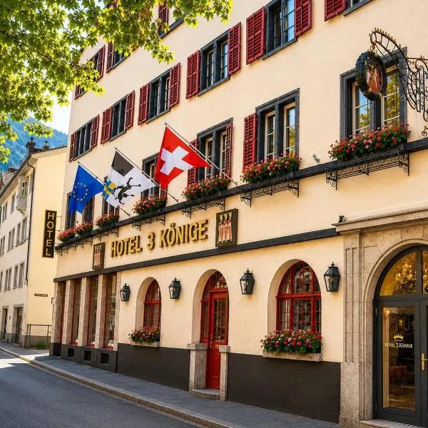Hotel Drei Könige, hotelli kohteessa Chur
