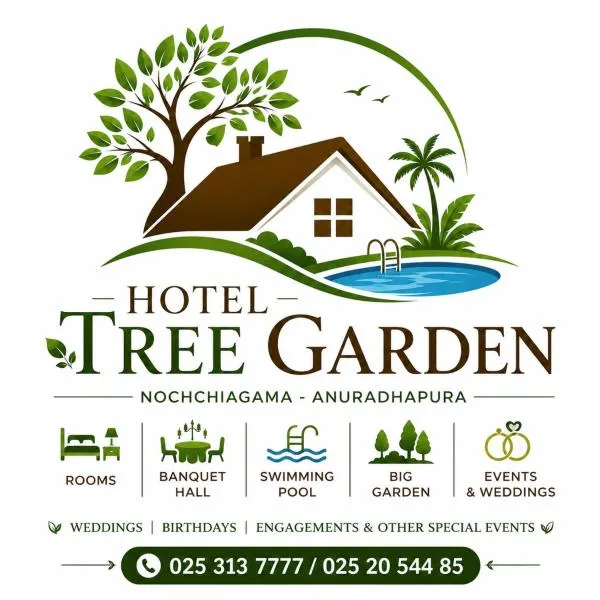 Hotel Tree Garden Wilpaththu Nochchiyagma Anuradhapura, hotel din Nochchiyagama