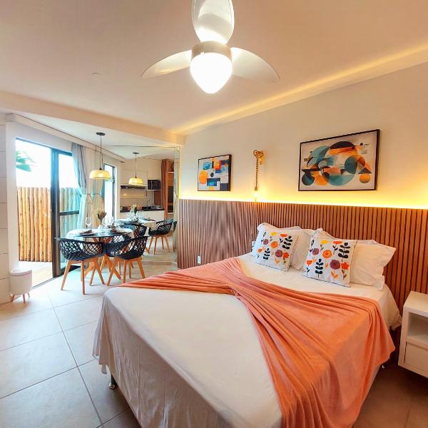 Flat Romântico- Jacuzzi Privativa- Dona Tita- Praia dos Carneiros - Foto 3