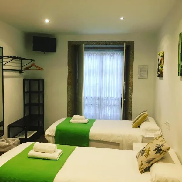 Pensión Residencia Fonseca, hotel i Santiago de Compostela