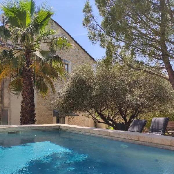 Les Terrasses de Vallérargues: Vallérargues şehrinde bir otel