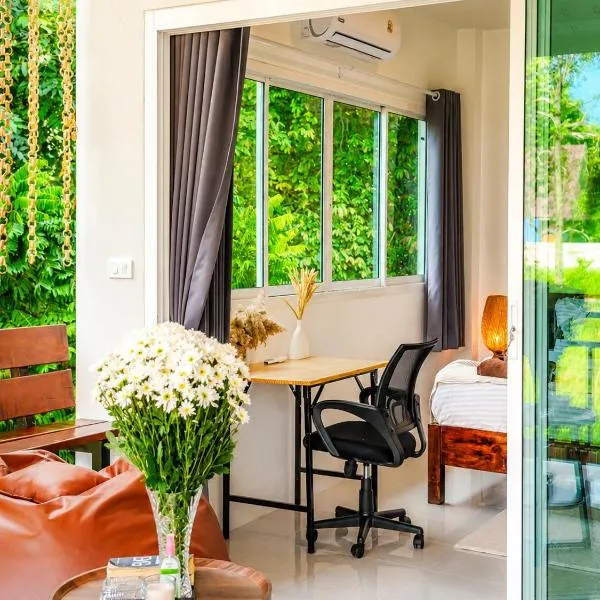 Boho House - 2mn Srithanu - King Bed - 4K SmartTV, khách sạn ở Hinkong