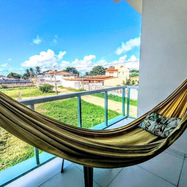Flats Mar'Bella Viva MARAGOGI a um passo CAMINHO MOISÉS com VARANDA, ArCond , WiFi e ESTACIONAMENTO Privativo - Foto 3