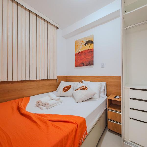 QeS varanda, ar, wifi, tv, Rooftop a 200m praia! VIP stay! - Foto 2