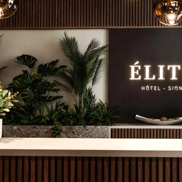 Hôtel Elite, готель у місті Сьйон