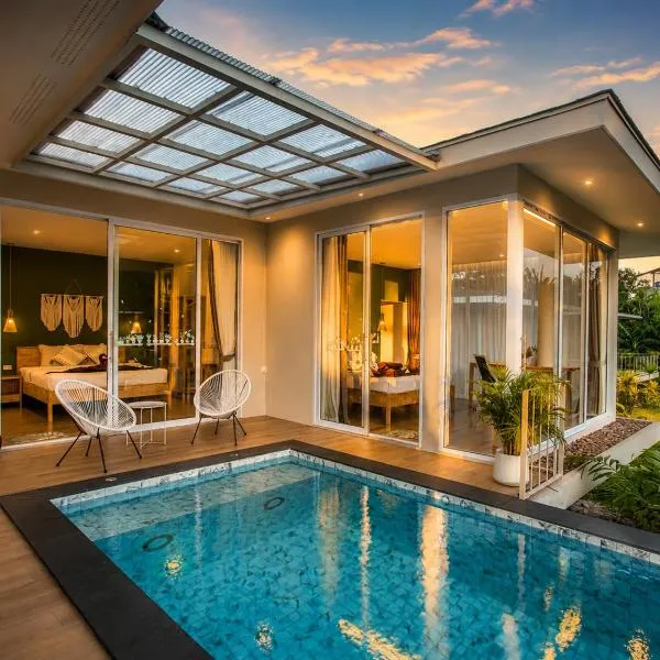 Paradise Villa - 2BR - Private Pool - Peaceful Garden - 4K SmartTV, hotel in Thong Sala