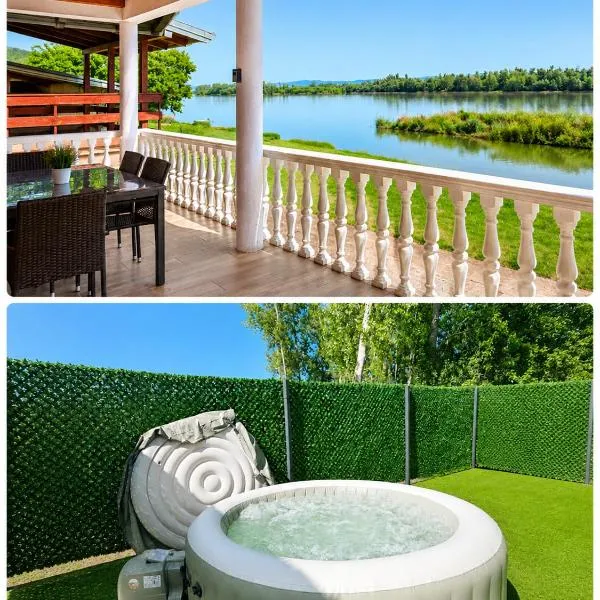 Danube Panorama House - River View, Jacuzzi & Nature, hotel a Čelarevo