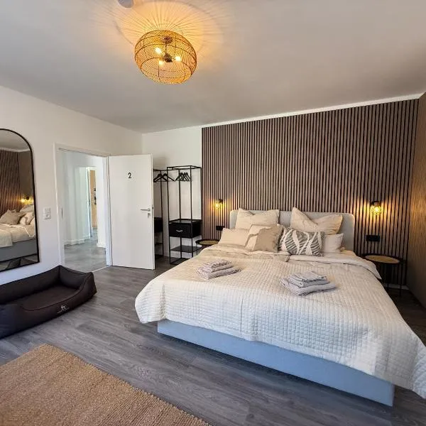 Urban Nest Burg - Design Apartment mit Smart-TV, Self Check-in & Free Parking, hotel em Burg
