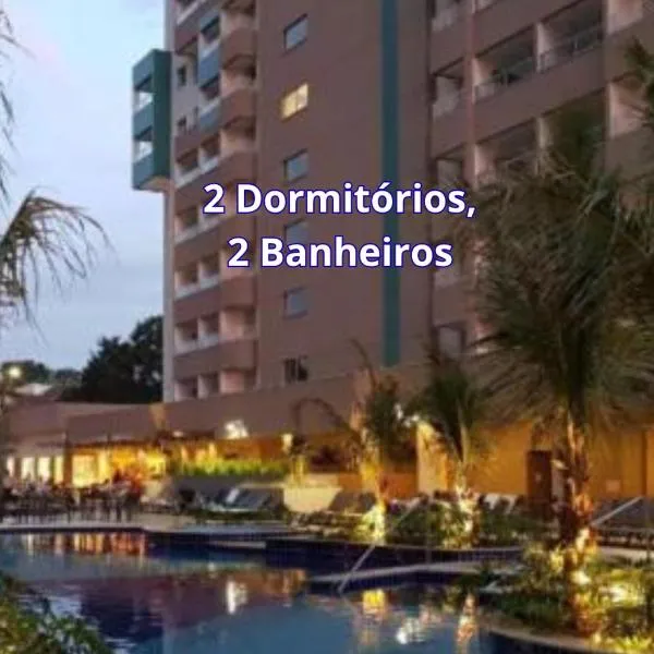 ENJOY OLIMPIA PARK RESORT- 2dormitórios - Hospede-se em frente ao Park no melhor Resort de Olimpia, hotel in Olímpia