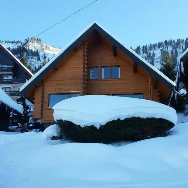 Chalet les Alpages vue panoramique sur le lac Léman, отель в городе Толлон