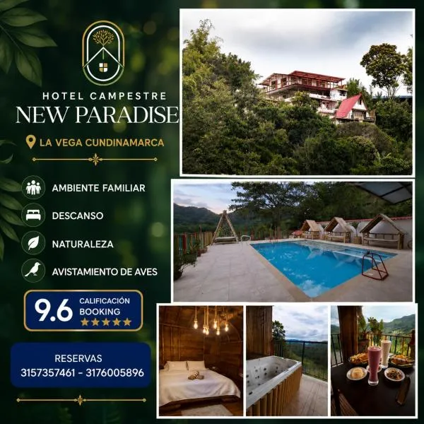 New Paradise Nueva Sede - La Vega Cundinamarca -Avistamiento de aves, hôtel à La Vega