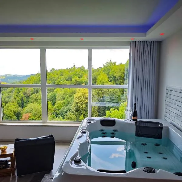 Private wellness with panoramic view, sauna & jacuzzi, hotell i Maribor