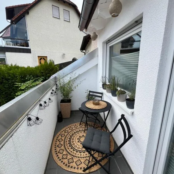 Dachterrassen Apartment Pfälzer Wald & Weinregion, viešbutis mieste Dörrenbach