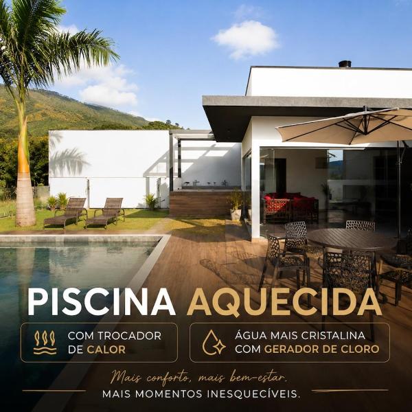 Piscina aquecida, Jacuzzi e Vista da Pedra Grande