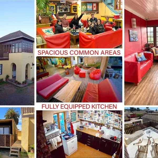 Kuyen Hostel & Tiny Houses, hotel di Pichilemu