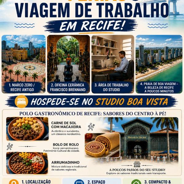 Studio BV no coração do Recife