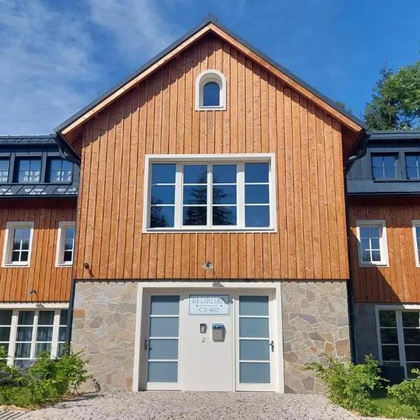 Mezonetový apartmán v Chalupě Bedřiška, hotel din Bedřichov