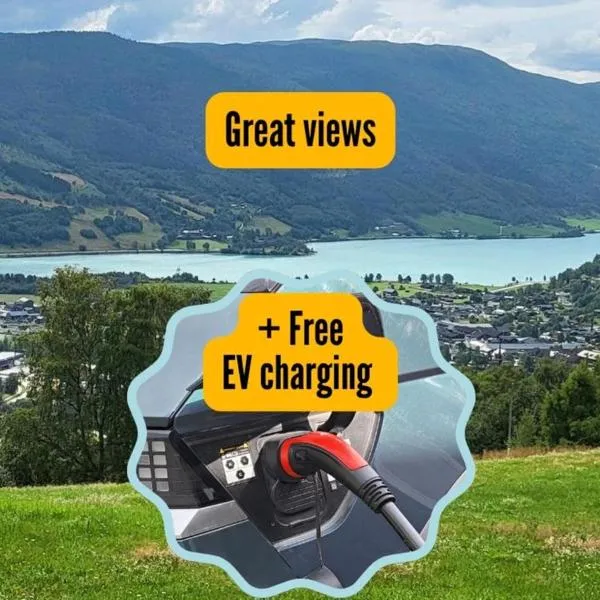Free EV Charging with Snacks and View, hotel sa Blesom