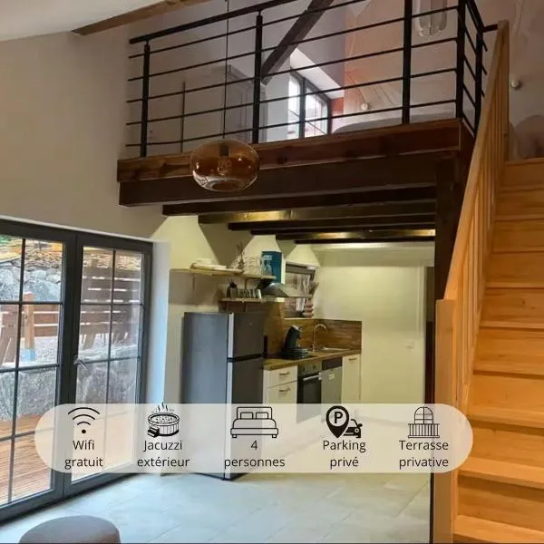 La Clé des Champs - « Le Cosy » - Jacuzzi Privé, hotel em La Bresse