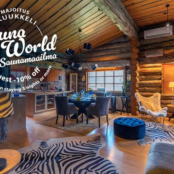 Viesnīca Kuukkeli Log Houses Teerenpesä - Premium Suite A48 pilsētā Sāriselka