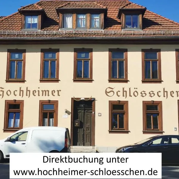 Pension Hochheimer Schlösschen, hotel Erfurtban