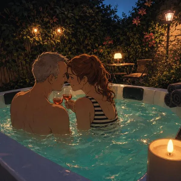 Une bulle de bien-être au rendez-vous Spa privatif et petit déjeuner inclus, hotel en Pexiora