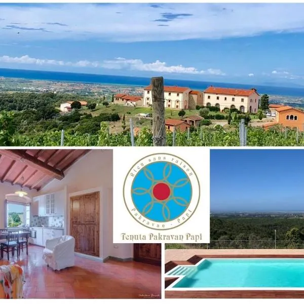 Agriturismo Tenuta Pakravan Papi, hotel en Riparbella