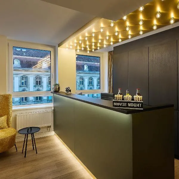 Cinema City Hotel Europaplatz Karlsruhe - Brand New Boutique Hotel 2025 -, отель в Карлсруэ