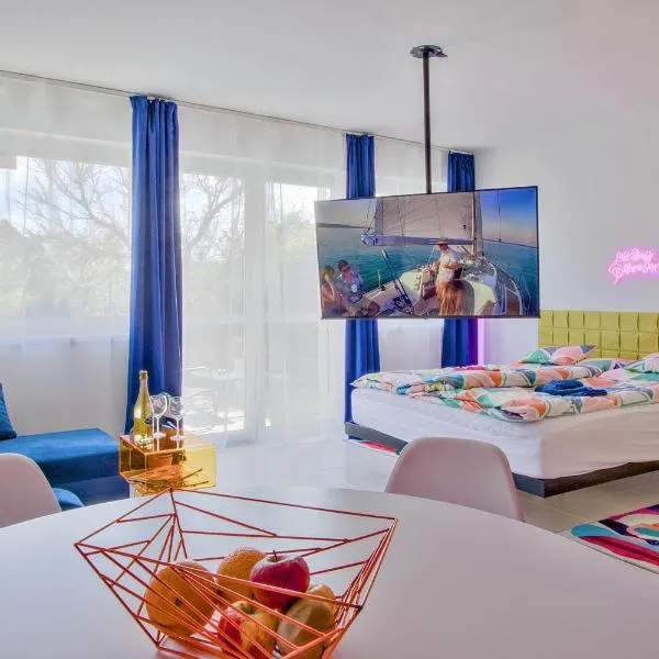 Mojo Dojo Boutique Apartments Siófok, viešbutis Šiofoke
