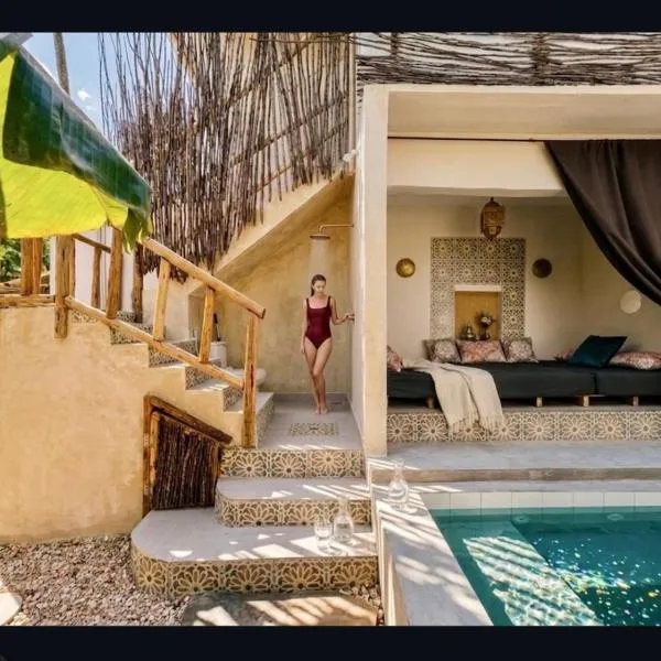 Hayam Eco villas - Private Pool - 1 min Beach, hotel u gradu Džambijani