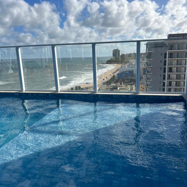 Top Amaralina, piscina, vista mar, praia, localização, conforto, ao lado da Pituba e Rio Vermelho, o melhor lugar - Foto 4