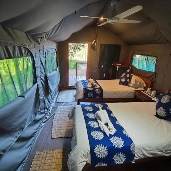 Utshwayelo Kosi Bay Mouth Lodge & Camp, hotel en Manguzi