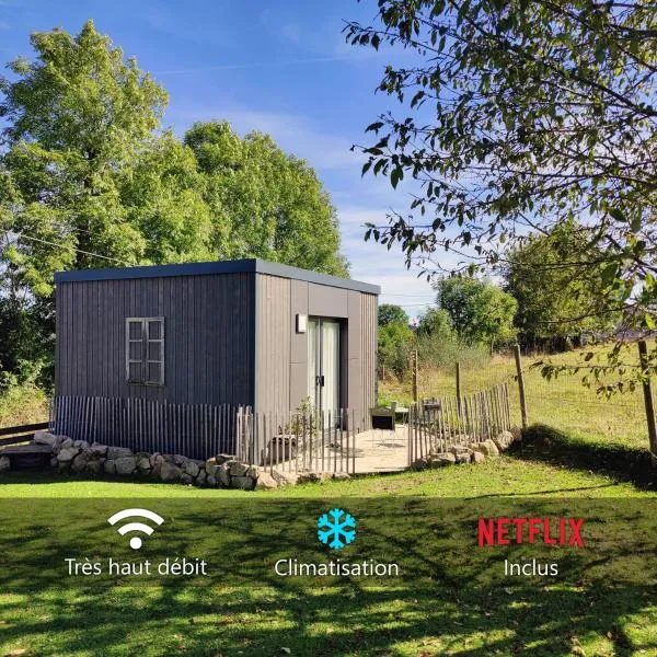 L'Oustalou - Tiny house en Aubrac - vue panoramique sur la nature, hotel v destinaci Aumont-Aubrac