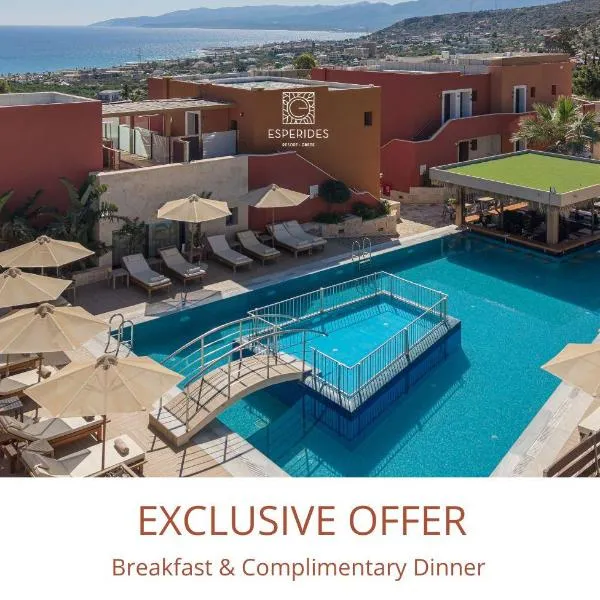 Esperides Resort Crete, The Authentic Experience, hotel em Hersonissos