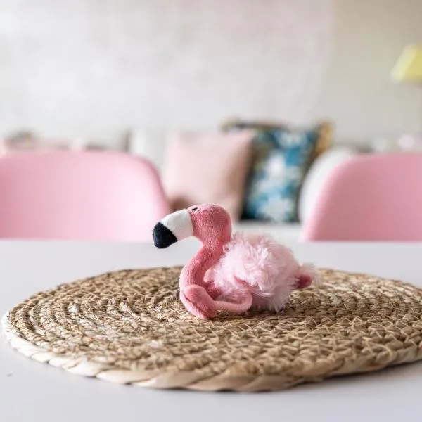 Viesnīca 2-Zimmer-Ostseewohnung mit Südbalkon, Blick ins Grüne und ruhiger Lage - "Flamingo Beach" pilsētā Zīrksdorfa