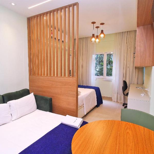 Studio moderno a poucos passos da praia em Copacabana - Foto 2