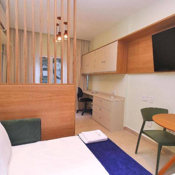 Studio moderno a poucos passos da praia em Copacabana - Foto 5