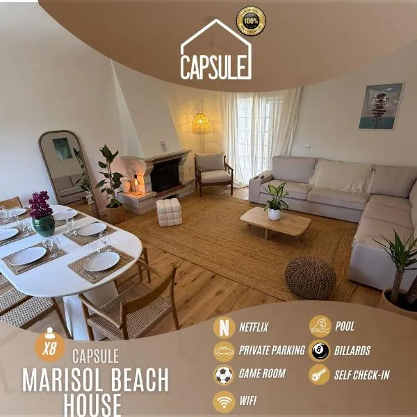 Capsule Marisol Beach House family retreat, готель у місті Корройюш