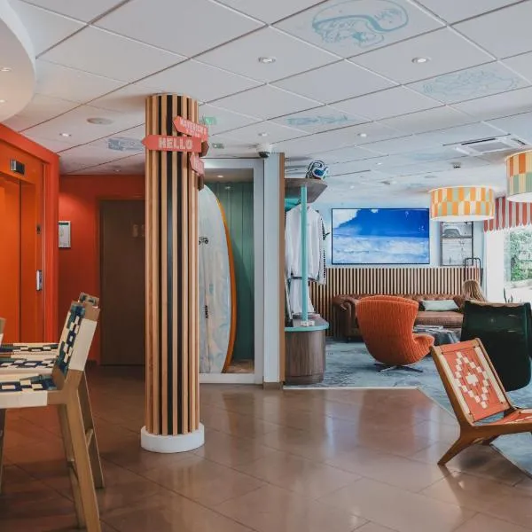 Surf Club Hôtel by Akena - Grande plage, hotel Biarritzban